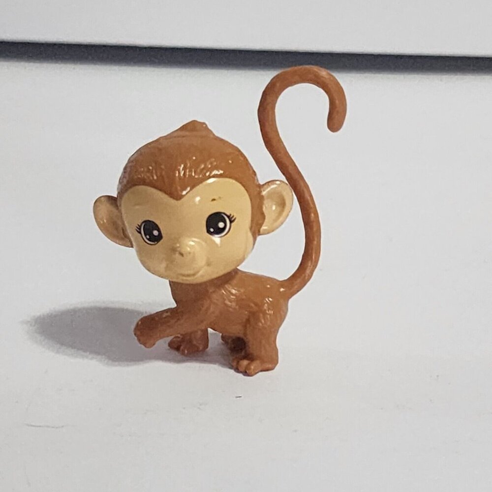 Barbie‎ Monkey Animal Pet Toy Figure Chelsea Splashtastic Replacement Plastic 2"